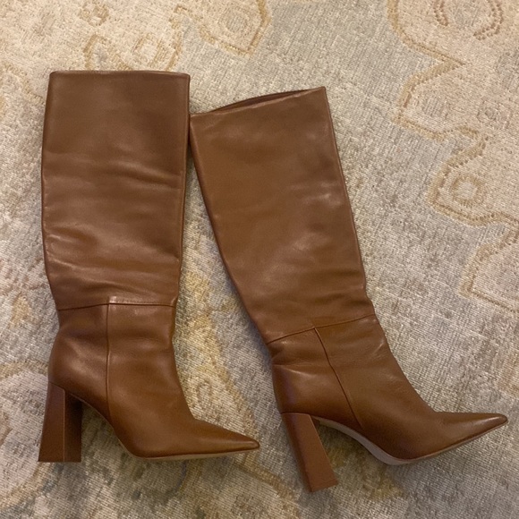Steve Madden Knee High Camel Boot - Picture 2 of 3